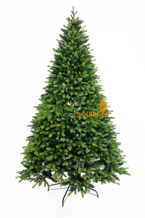 Artificial Christmas tree "Carpathian" light green tips PE/PVC