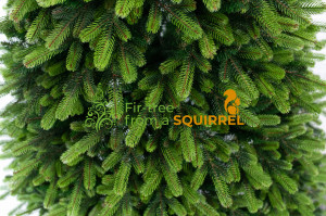 Artificial Christmas tree "Carpathian" light green tips PE/PVC