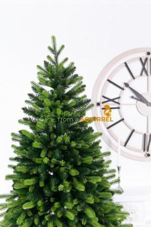 Artificial Christmas tree "Carpathian" light green tips PE/PVC