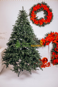 Artificial Christmas tree "Alaska" green PE/PVC 1.80m