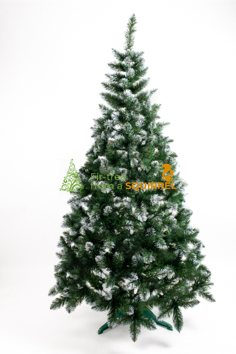Artificial Christmas tree "Lydia" PVC green with white tips