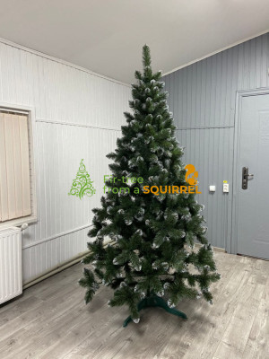 Artificial Christmas tree "Lydia" PVC green with white tips