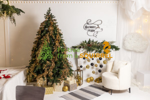 Artificial Christmas tree green 100% PE "Kovalivska"