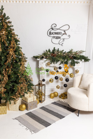 Artificial Christmas tree green 100% PE "Kovalivska"